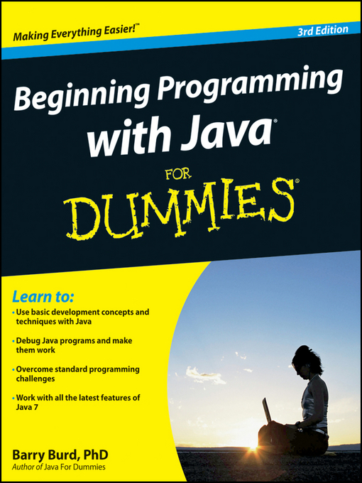 Title details for Beginning Programming with Java For Dummies by Burd - Available